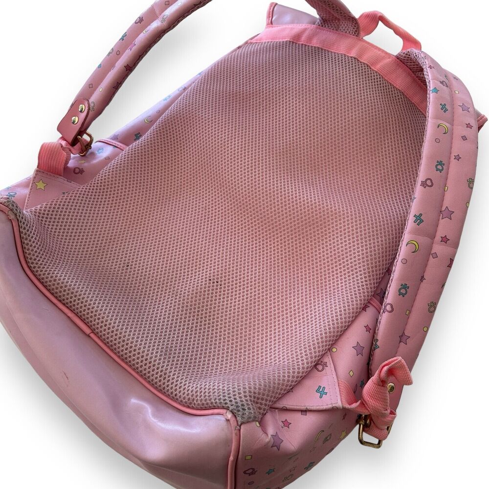 Sailor Moon Pink School Backpack Luna Large 17”X14” In the Name Of The Moon - Picture 4 of 16